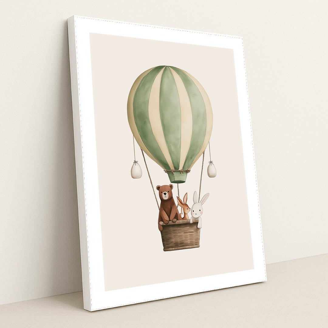 Friends in Flight by Melissa King - White Frame Stretchiez