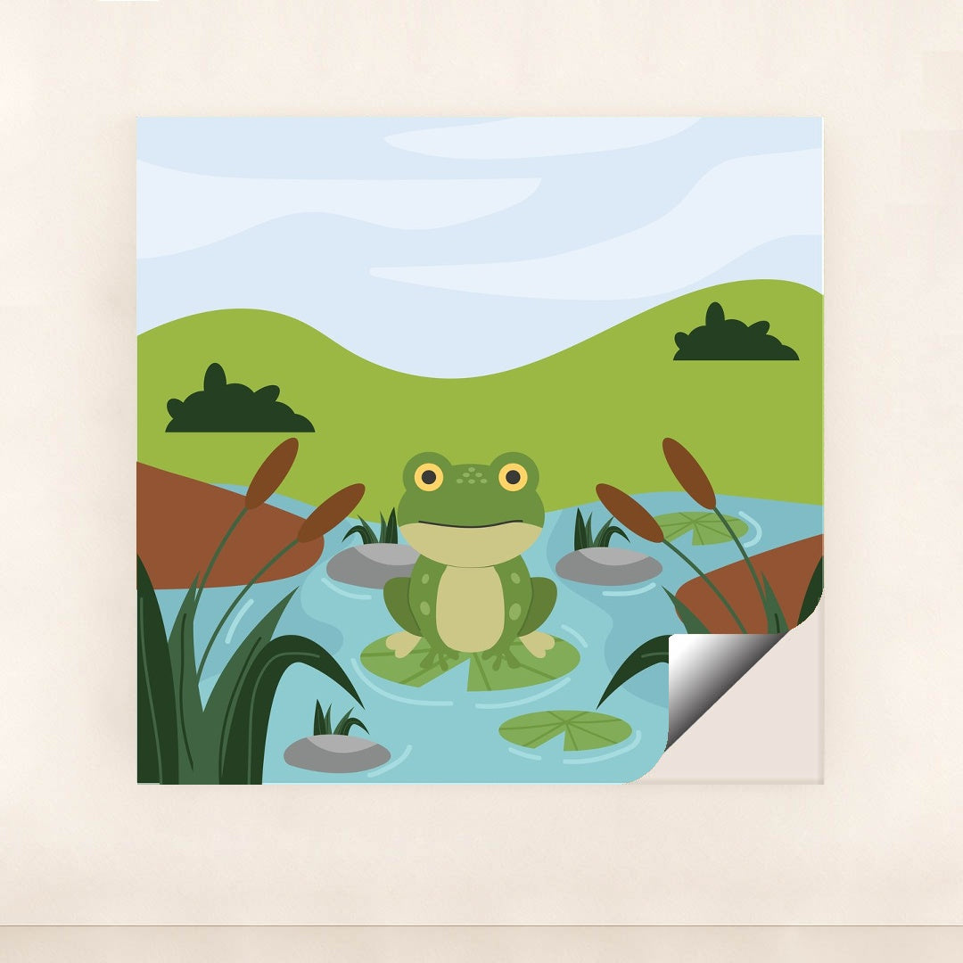 Frog in a Pond by Putra Arif Munazar - Peeliez