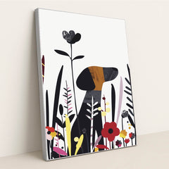 Garden Friend by Melissa King - Silver Frame Stretchiez