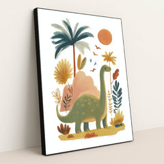 Gentle Green Giant by Melissa King - Black Frame Stretchiez