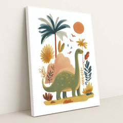 Gentle Green Giant by Melissa King - White Frame Stretchiez