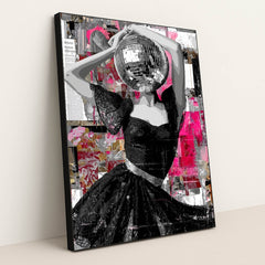 Glitterball Masquerade by Kyle Baugh - Black Frame Stretchiez