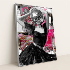 Glitterball Masquerade by Kyle Baugh - Silver Frame Stretchiez