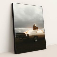 Golden Glow by Alex Shuper - Black Frame Stretchiez