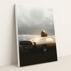 Golden Glow by Alex Shuper - White Frame Stretchiez