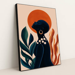 Golden Halo by Sarah Jones - Black Frame Stretchiez