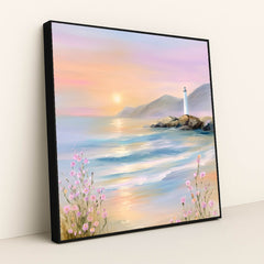 Golden Hour Glow by Jade Morgan - Black Frame Stretchiez