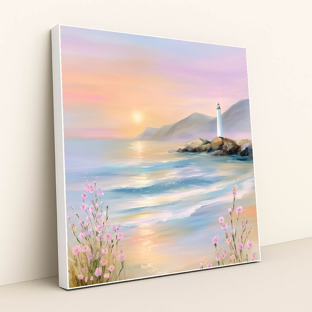 Golden Hour Glow by Jade Morgan - White Frame Stretchiez