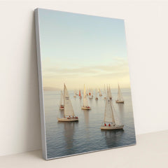 Golden Hour Regatta by Mistline - Silver Frame Stretchiez