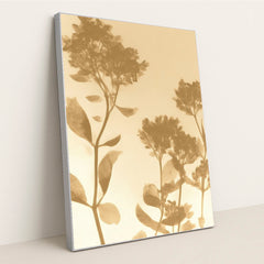 Golden Hydrangeas by Jade Morgan - Silver Frame Stretchiez