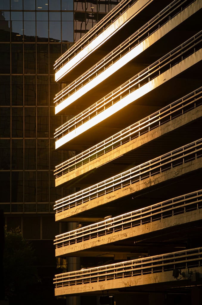 Golden Urban Layers by Dmytro Yarish