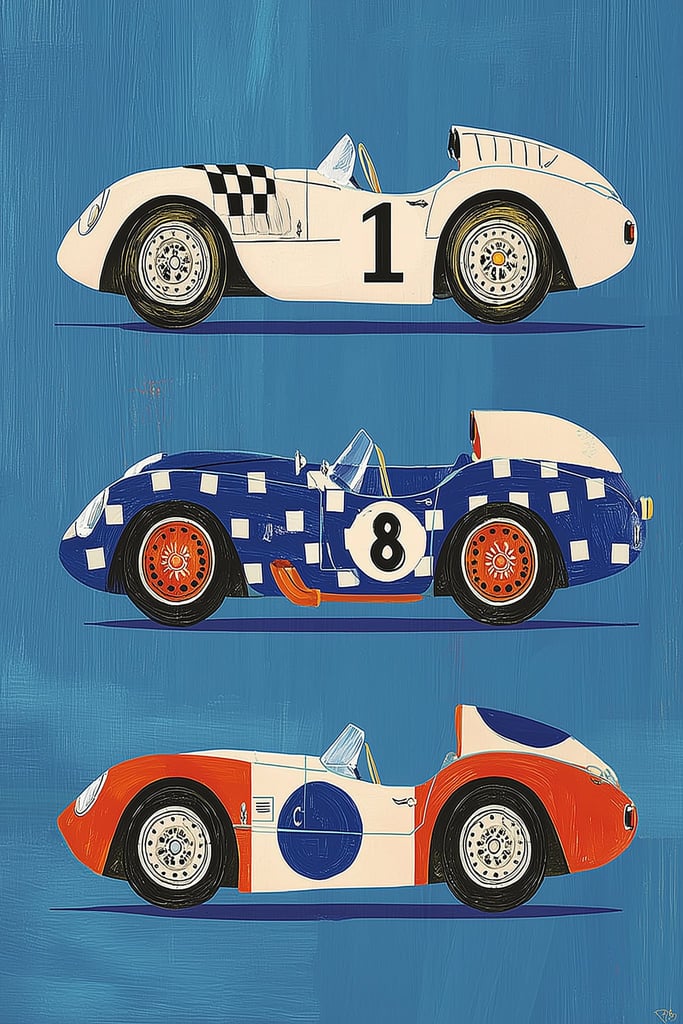 Grand Prix Trio by Melissa King