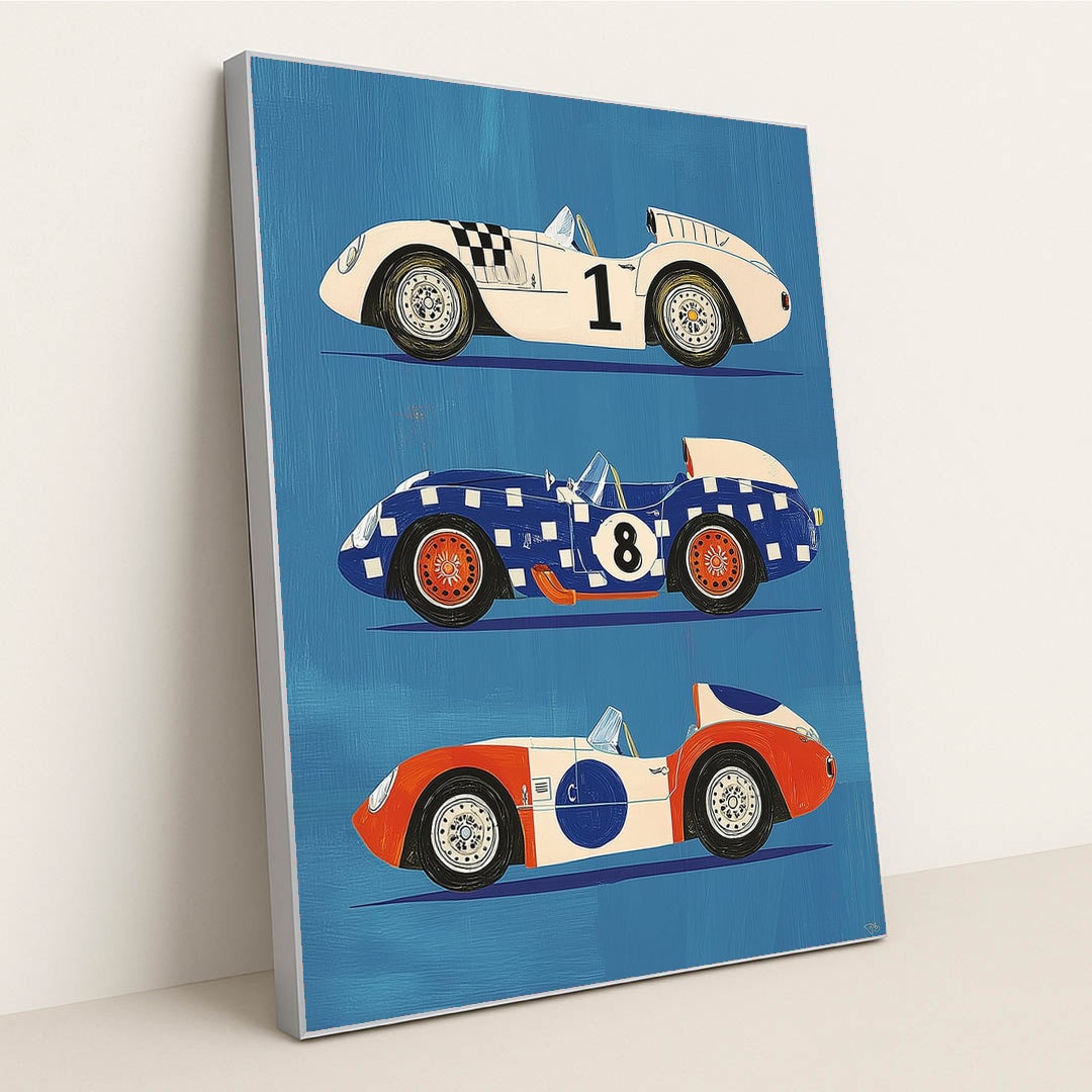 Grand Prix Trio by Melissa King - Silver Frame Stretchiez
