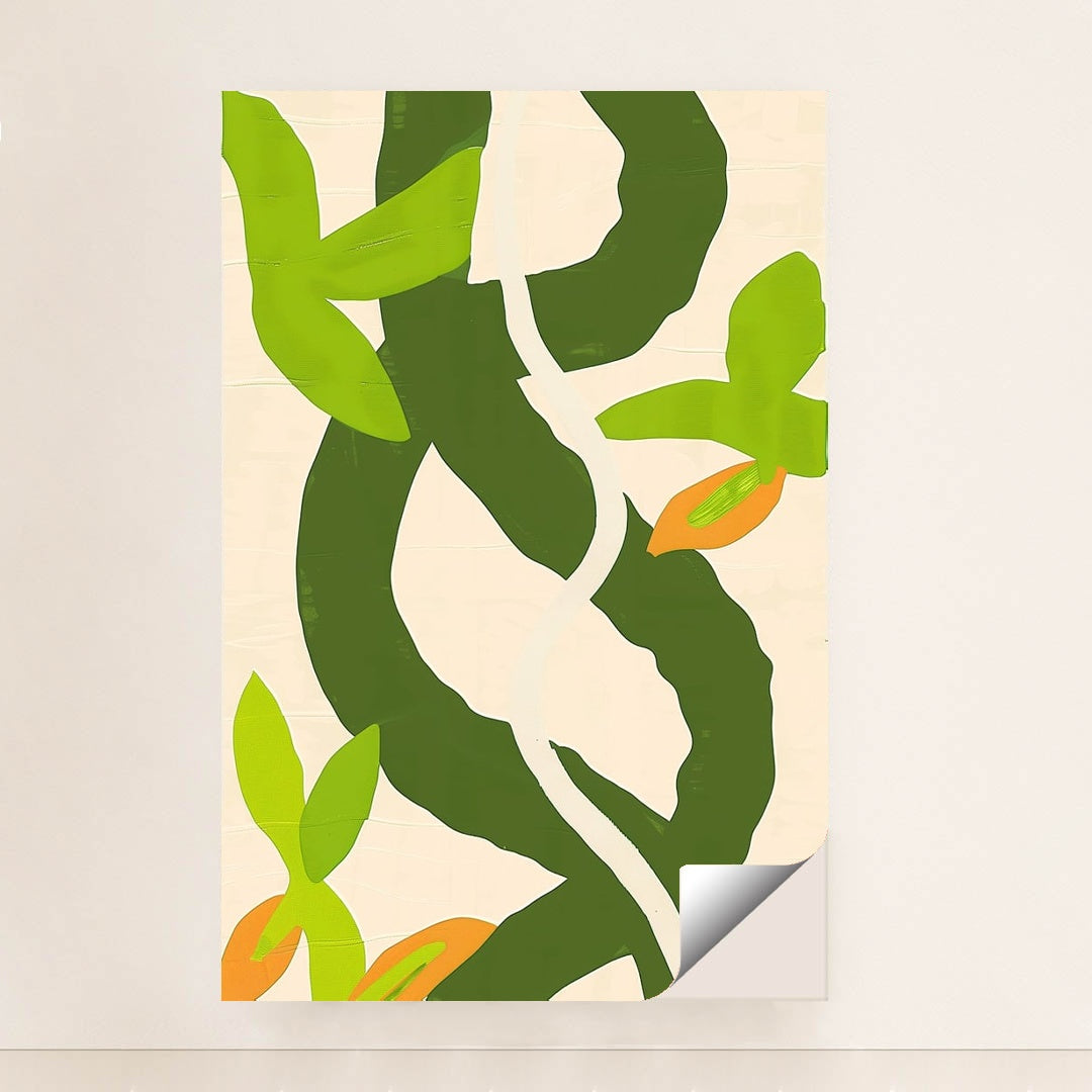 Green Line Study II by Wall Gusto™ - Peeliez