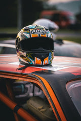 Grid Ready – Airoh Lid on Steel by Nejc Soklič