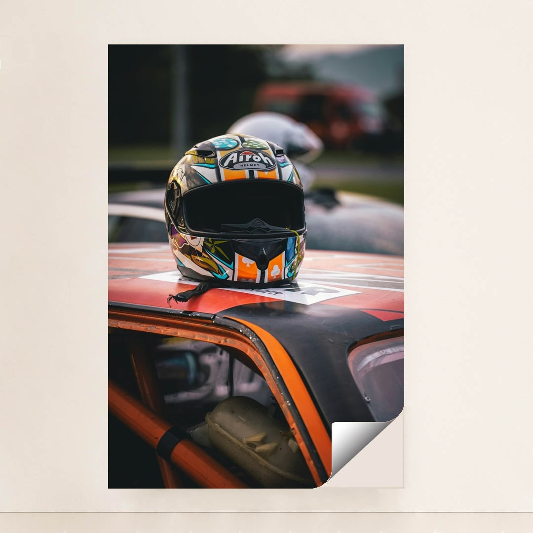 Grid Ready – Airoh Lid on Steel by Nejc Soklič - Peeliez