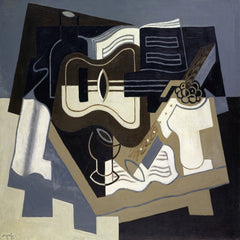 Guitar and clarinet (1920) by Juan Gris