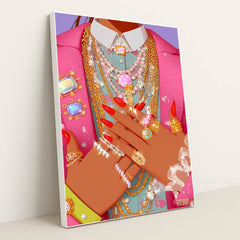 Hand of Jewels by Riot & Bloom - White Frame Stretchiez