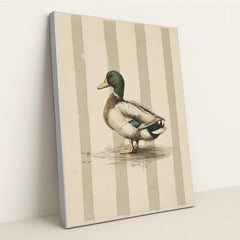 Handsome Feather Friend by Anna Stone - Silver Frame Stretchiez