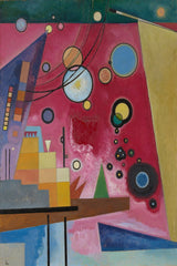 Heavy red (1924) by Wassily Kandinsky