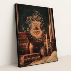 Heraldry of the Forgotten Order by Seven Akins - Black Frame Stretchiez