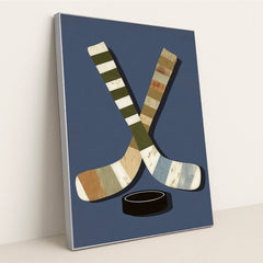 Hit the Ice! by Melissa King - Silver Frame Stretchiez