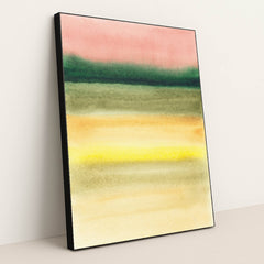 Horizon in Soft Tones by Kseniya Lapteva - Black Frame Stretchiez