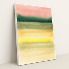 Horizon in Soft Tones by Kseniya Lapteva - White Frame Stretchiez
