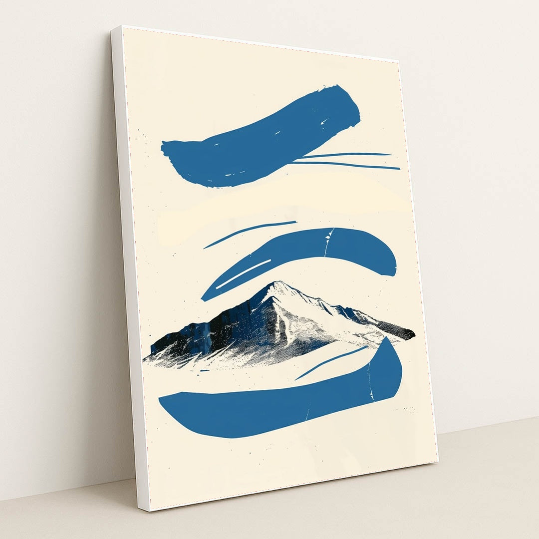 Horizon Marks by Wall Gusto™ - White Frame Stretchiez