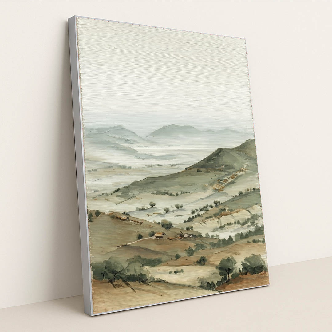 Hush, Little Hills by Melissa King - Silver Frame Stretchiez