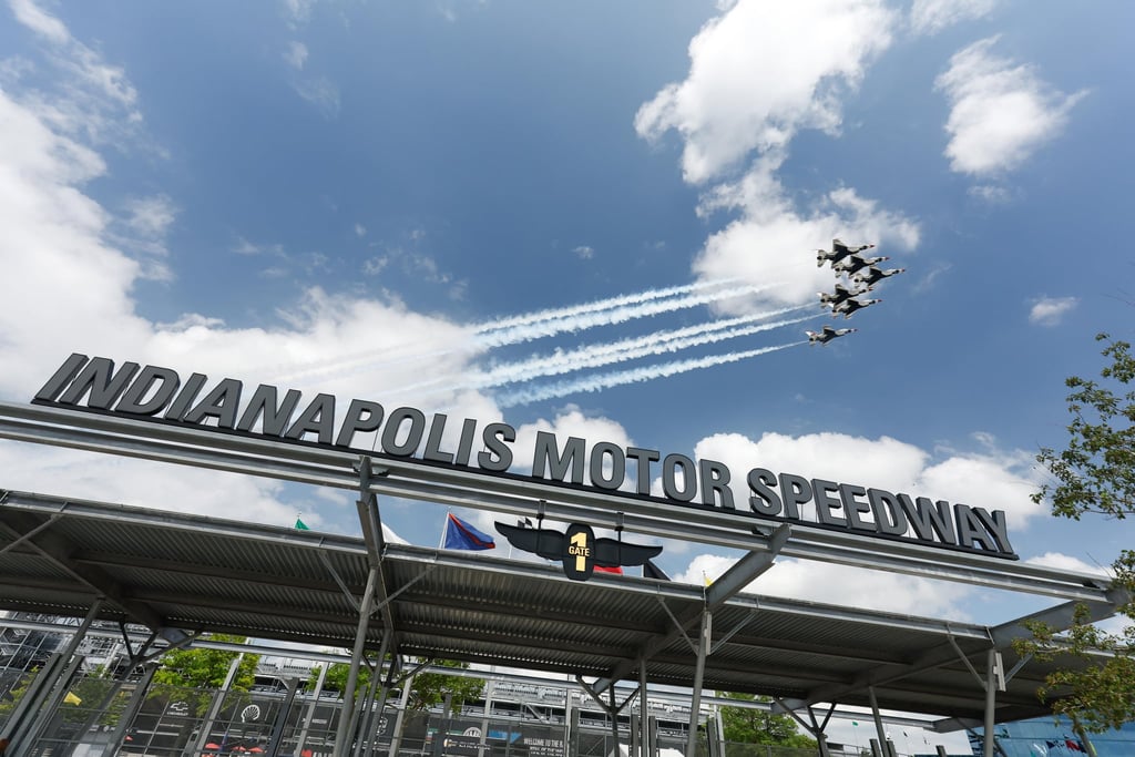 IMS — Indianapolis 500 US Air Force Flyover by Joe Skibinski