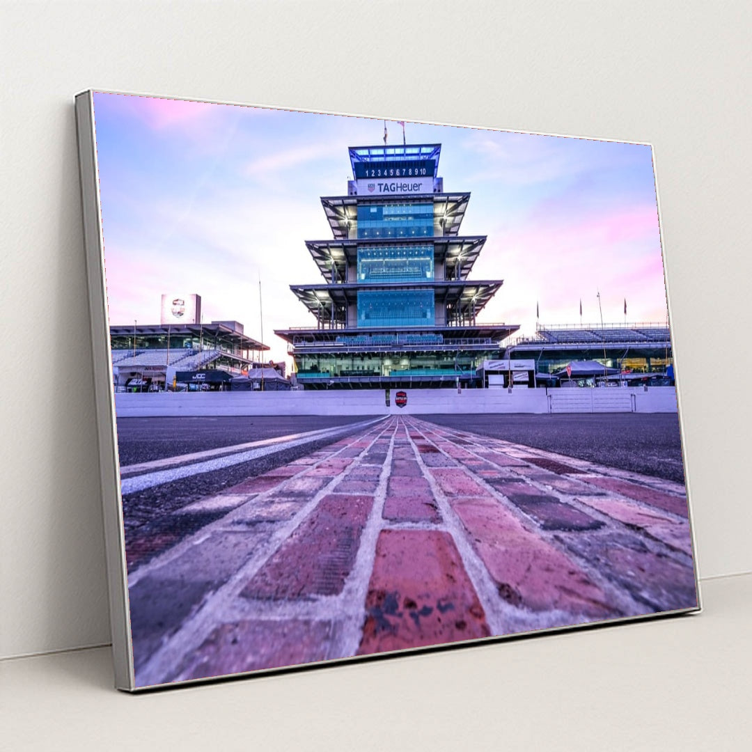 IMS Yard of Bricks | Race Day Moment by Doug Matthews - Silver Frame Stretchiez