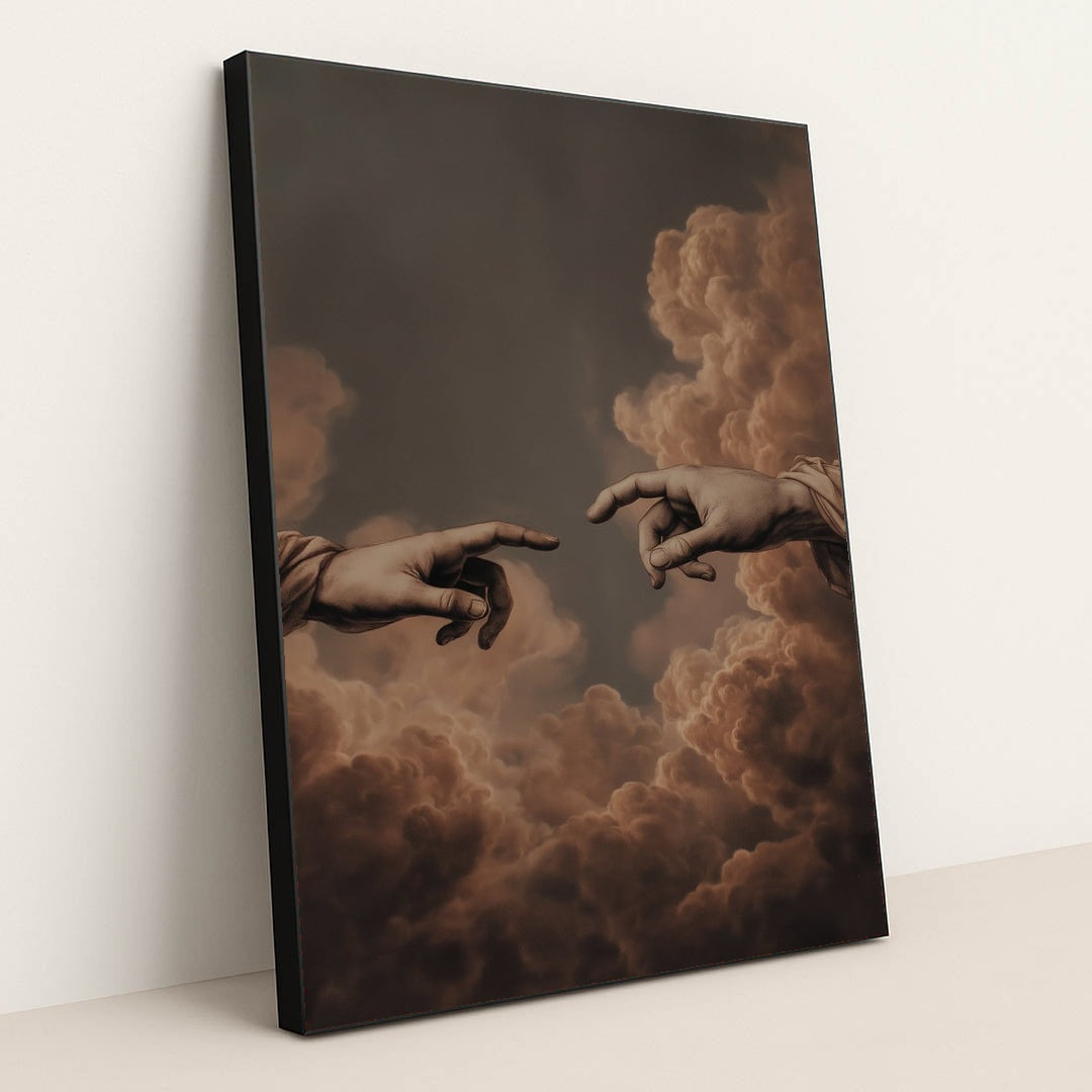 In the Space Between by Seven Akins - Black Frame Stretchiez