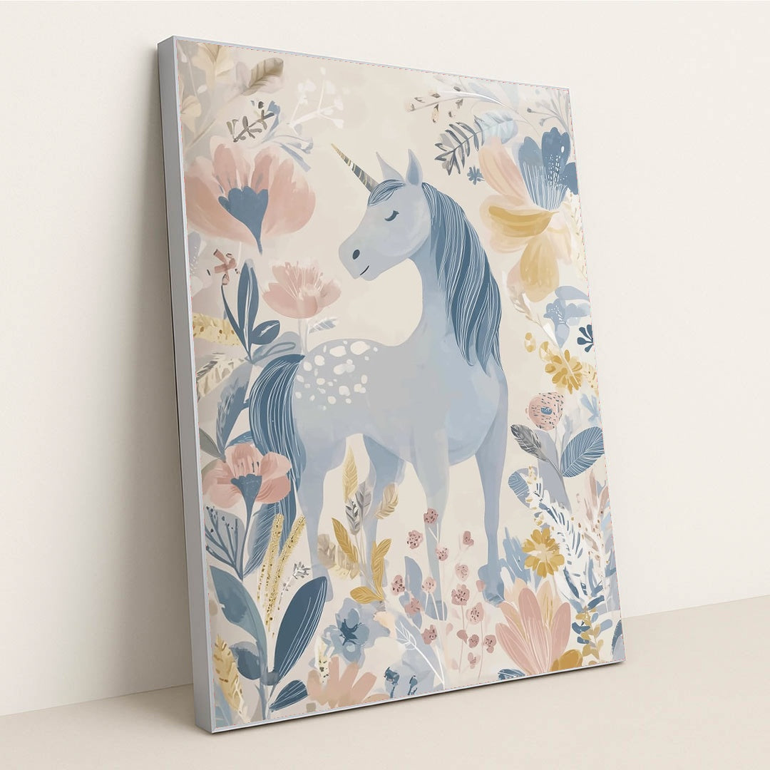 Indigo's Mane by Melissa King - Silver Frame Stretchiez