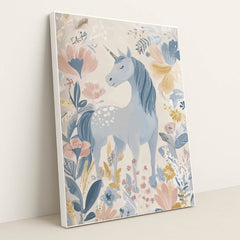Indigo's Mane by Melissa King - White Frame Stretchiez
