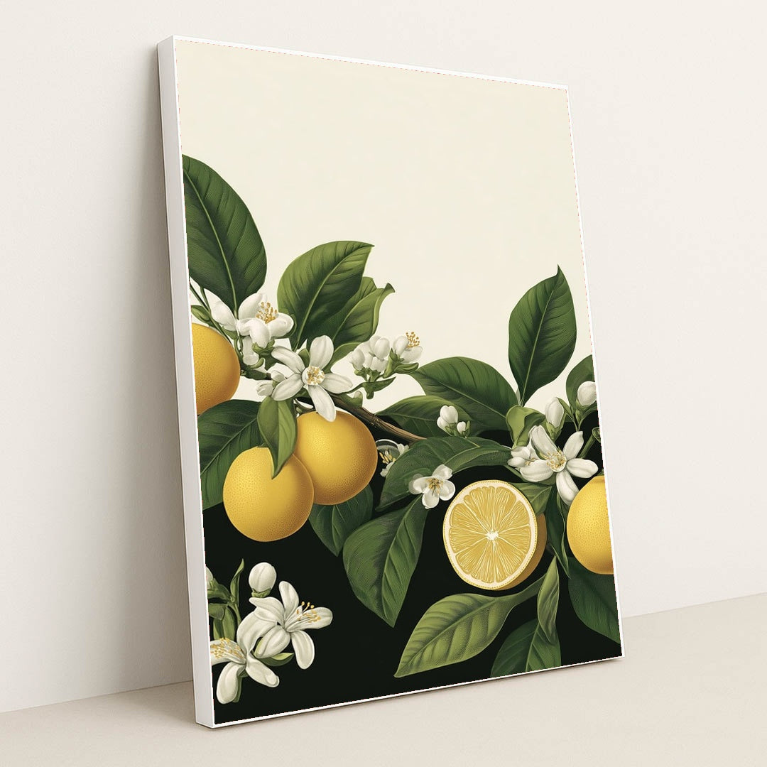 Inheritance of the Lemon Tree by Vanta Bloom - White Frame Stretchiez