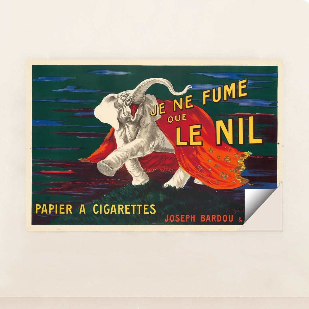 Je Ne Fume Que Le Nil (1912) by Leonetto Cappiello - Peeliez