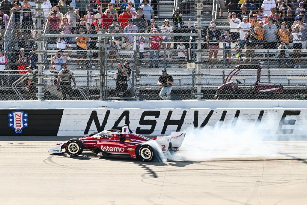 Josef Newgarden — Borchetta Bourbon Music City Grand Prix | On the Circuit by James Black