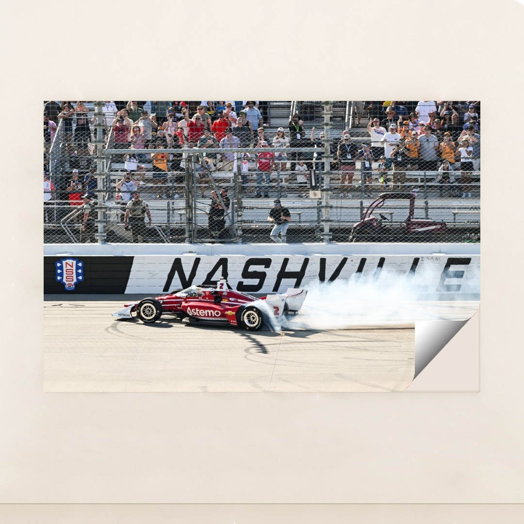 Josef Newgarden — Borchetta Bourbon Music City Grand Prix | On the Circuit by James Black - Peeliez