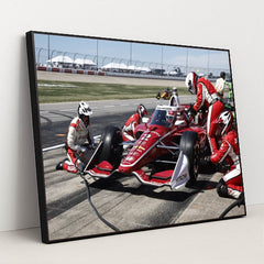 Josef Newgarden — Borchetta Bourbon Music City Grand Prix | Trackside Action by Chris Jones - Black Frame Stretchiez