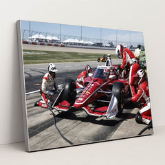 Josef Newgarden — Borchetta Bourbon Music City Grand Prix | Trackside Action by Chris Jones - Silver Frame Stretchiez