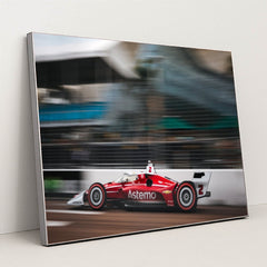 Josef Newgarden — Firestone Grand Prix of St  Petersburg | Racing Intensity by Chris Owens - Silver Frame Stretchiez