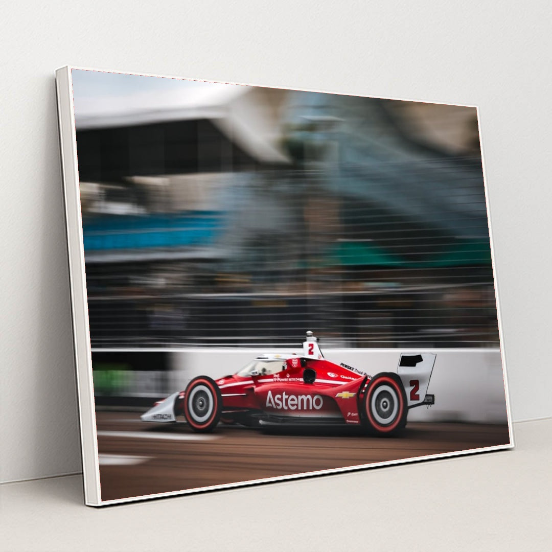 Josef Newgarden — Firestone Grand Prix of St  Petersburg | Racing Intensity by Chris Owens - White Frame Stretchiez