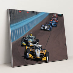 Josef Newgarden — Good Ranchers 250 | Race Day Moment by Chris Owens - Silver Frame Stretchiez