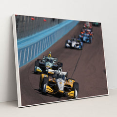 Josef Newgarden — Good Ranchers 250 | Race Day Moment by Chris Owens - White Frame Stretchiez