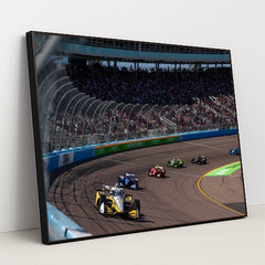 Josef Newgarden — Good Ranchers 250 | Trackside Action by Joe Skibinski - Black Frame Stretchiez