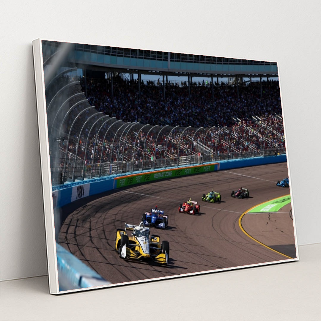 Josef Newgarden — Good Ranchers 250 | Trackside Action by Joe Skibinski - White Frame Stretchiez