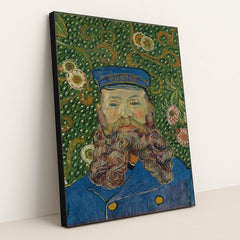 Portrait of Joseph Roulin (1889) by Vincent Van Gogh - Black Frame Stretchiez