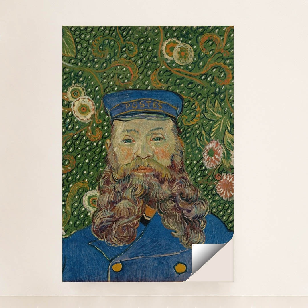 Portrait of Joseph Roulin (1889) by Vincent Van Gogh - Peeliez