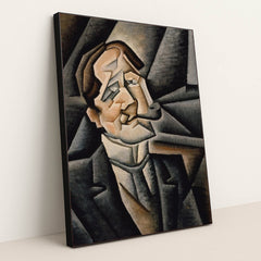 Juan Legua (1911) by Juan Gris - Black Frame Stretchiez